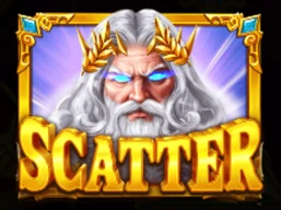 The Zeus Scatter symbol from Gates of Olympus 2500.